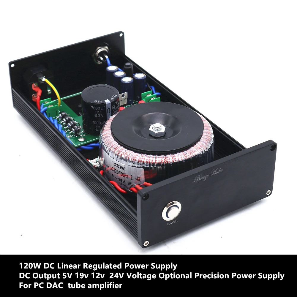 Линейный Регулируемый источник питания постоянного тока 120 Вт 5 В 9 12 15 24