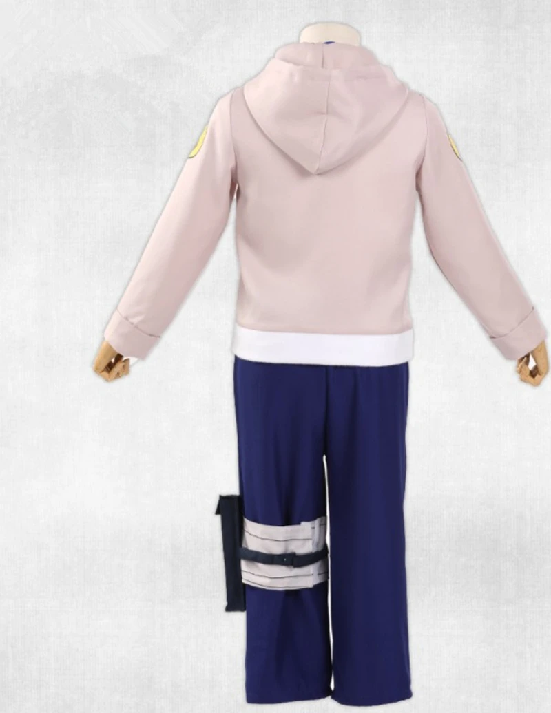 Одежда для косплея Аниме Наруто комплект Хината Хюги большой рекламный пакет