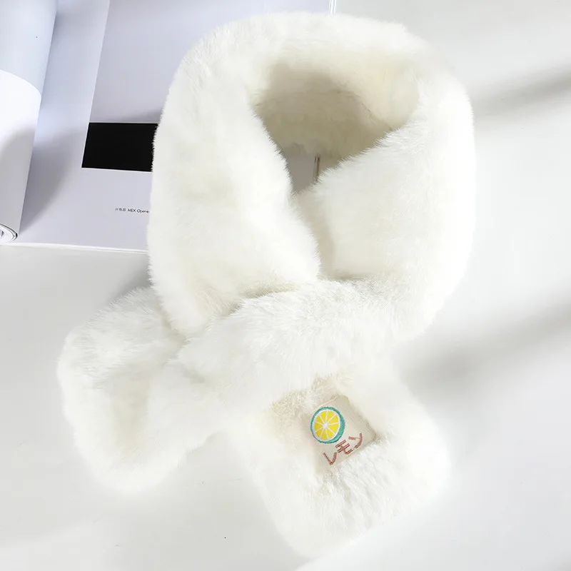 Лохматый карамельный цвет женские зимние шарфы сохраняющие тепло сладкий шарф