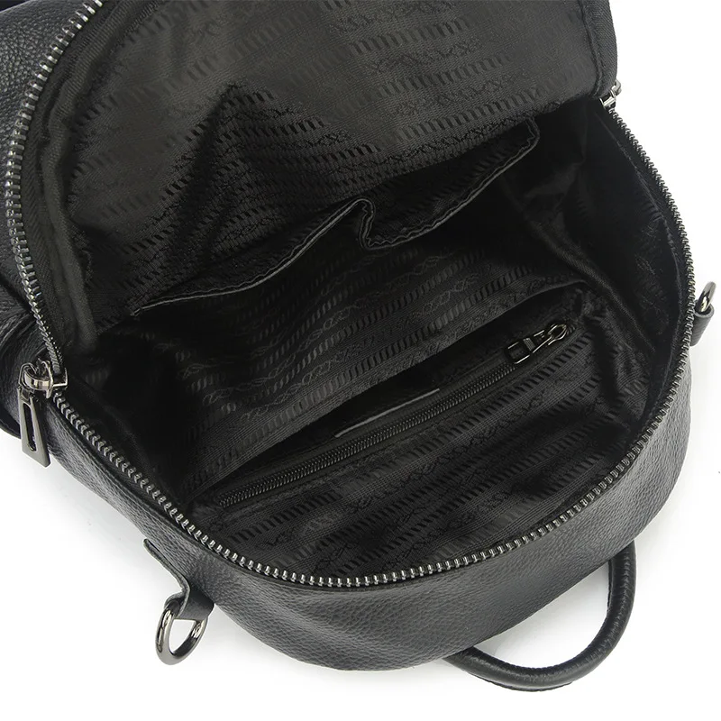 

2021 Hot Leather Shoulder Bag Multi-purpose Anti-theft Leather Backpack