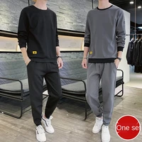 2022 spring and autumn new mens casual suit korean fashion trend with handsome jacket package mail streetwear oversized itself
