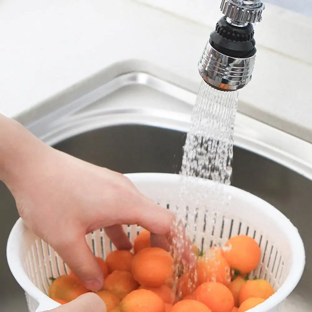 

Rotatable Water Saving Nozzle Filter Tap Adapter Faucet Extender Bathroom Kitchen Accessories