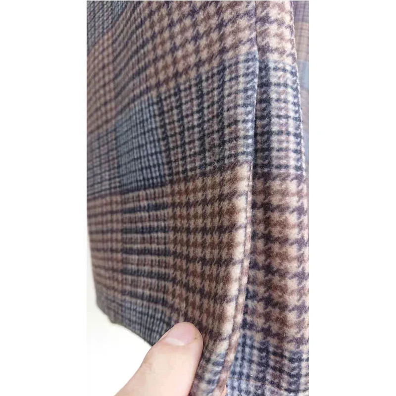 Осенний женский клетчатый комплект из 2 предметов высококачественный Женский