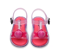 2021 melissa summer new candy star moon beach jelly shoes non slip childrens sandals fashion trend