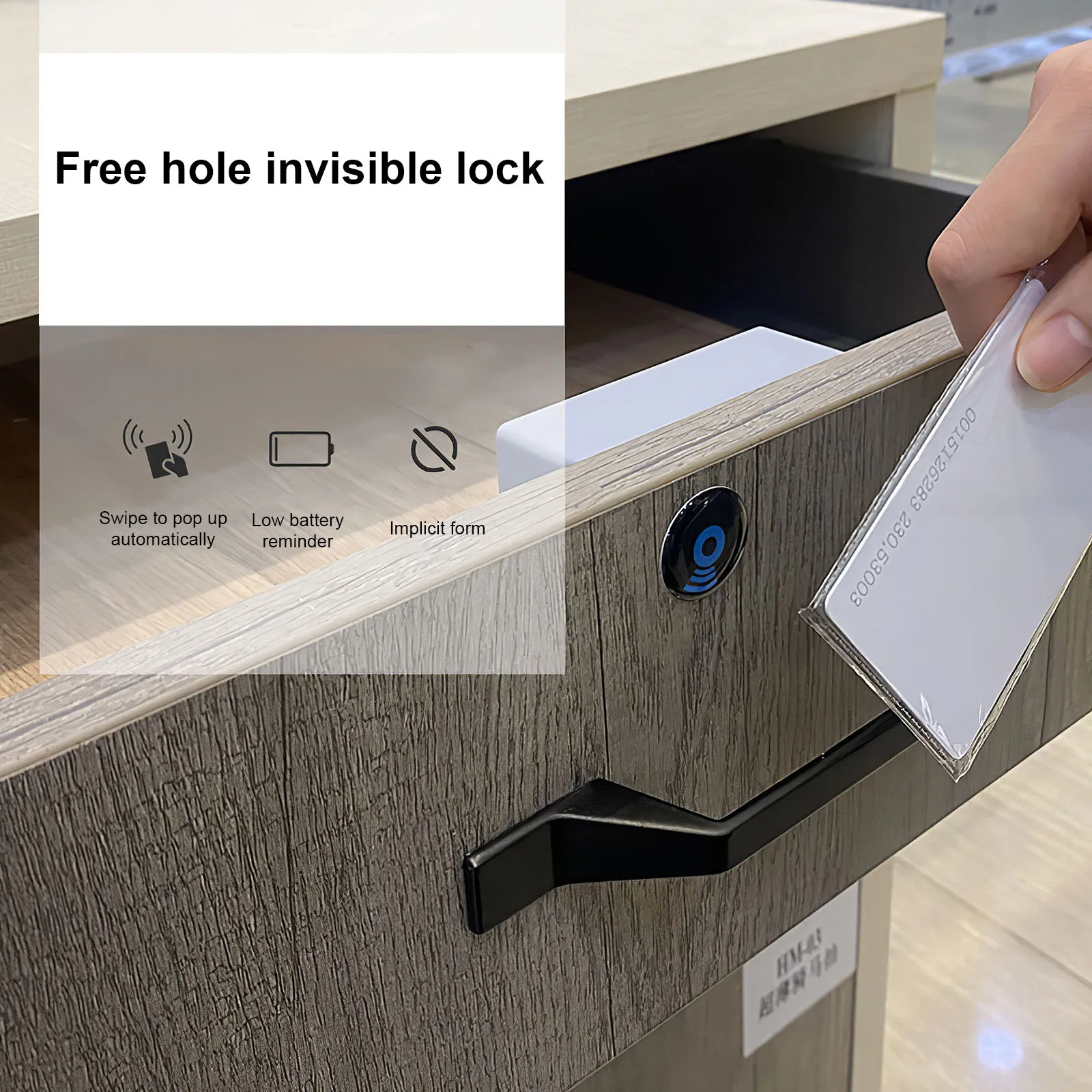 

Digital Induction Lock Cabinet Induction Cabinet Lock Premium Material Electronic Unlocking For Lockers Cabinets Medical Carts