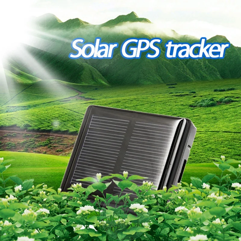 

RF-V26 Solar GPS Tracker Pet GPS Locator Waterproof LED Light Anti-Remove Alert Free APP Dog Cat Mini Tracker