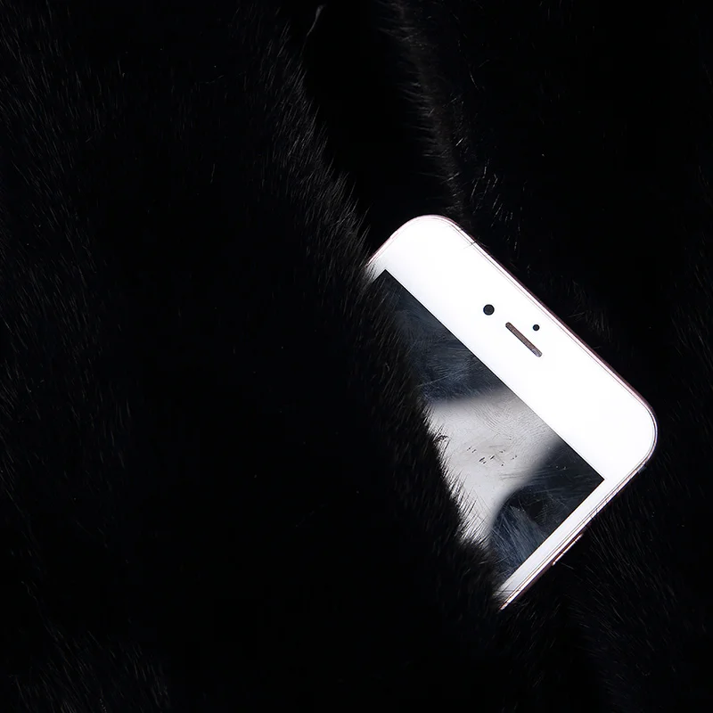 

Mink Coat Mens Real Fur Coat Men Clothes 2020 Long Winter Jacket Natural Fur Coats and Jackets Warm Outerwear KJ2023