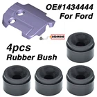 4x резиновая втулка двигателя для Ford Mondeo Focus C-Max, Galaxy, Fiesta 1434444, защитная крышка, резиновая пластина