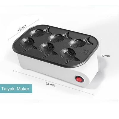 Осьминог мяч чайник Takoyaki Форма для выпекания электрическая печенья тайяки
