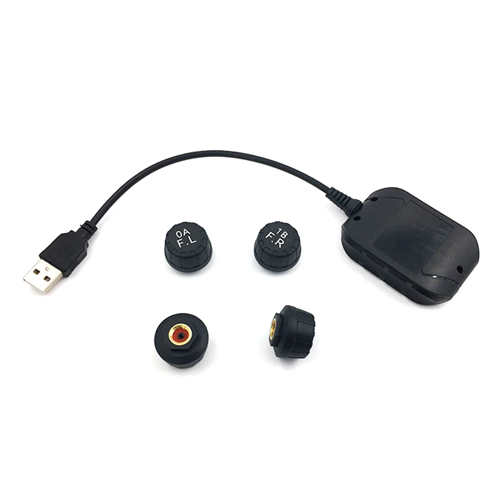 Система мониторинга давления в шинах TPMS Android USB TMPS для автомобильного радио