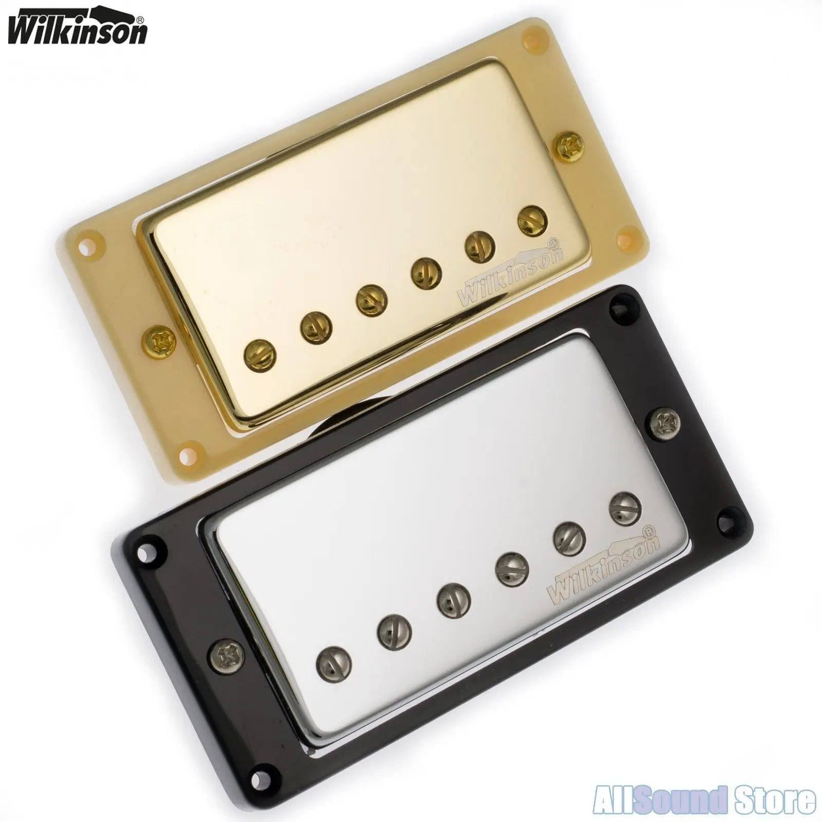 Гитарный пикапы Wilkinson WVC Alnico V Humbucker набор для захвата шеи/моста Сделано в Корее |