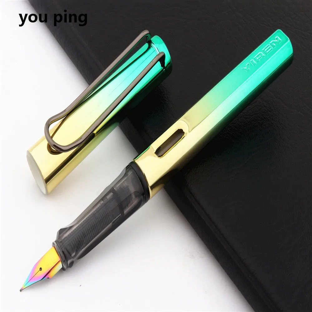 Перьевая ручка 410 ярких цветов для школы и офиса | Канцтовары дома