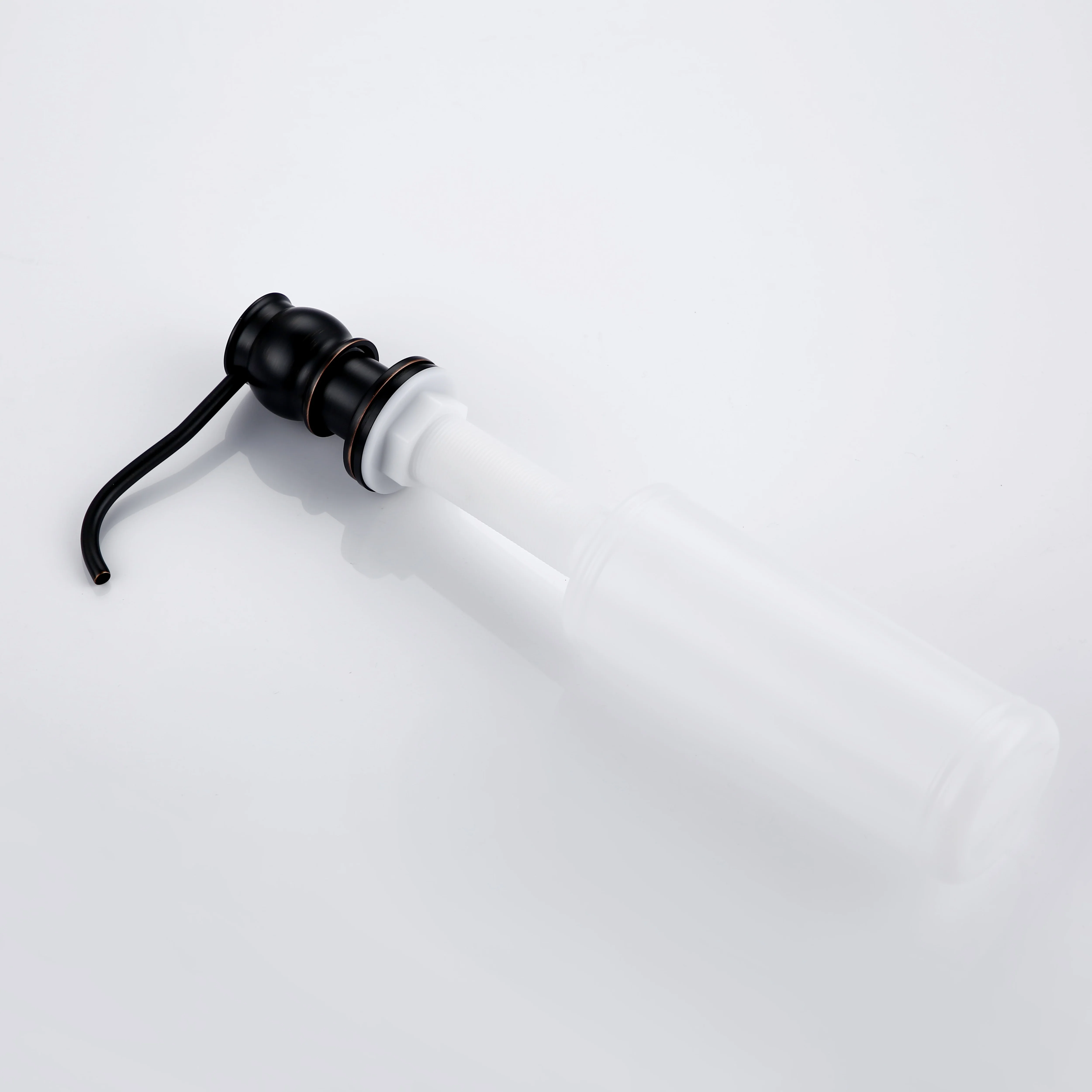 Bagnolux Brass Black Simple High Quality Built In Deck Mount Pump Countertop Kitchen Sink Hand Sanitaizer Soap Dispenser | Обустройство