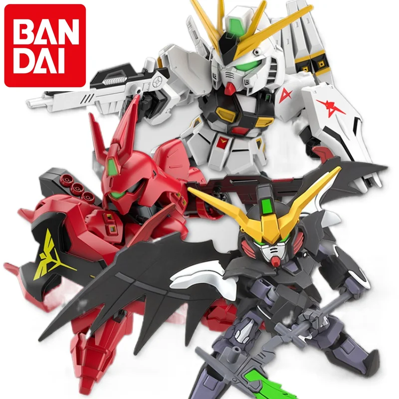 

BANDAI Original Japanese animation, model SDEX Gundam Red Heresy Destiny 00 Flying Wing Unicorn Gundam Model, anime character