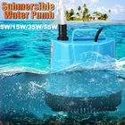 Погружной водяной насос, многофункциональный бесшумный насос для аквариума, пруда, бассейна, фонтана