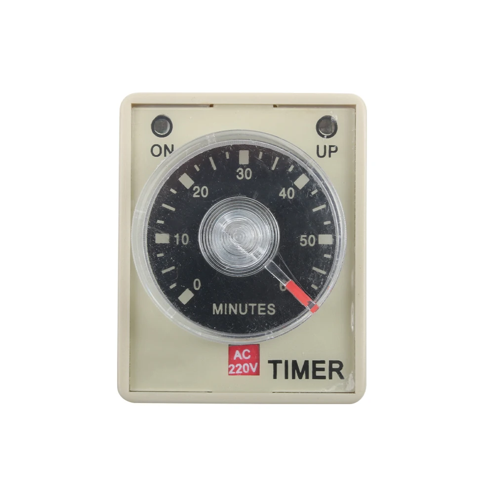 AC 36V 110V 220V 380V DC 24V Реле времени задержки 0~ 60 Seconds 0~ 60 Minutes AH3-3 с многоконтактной штепсельной вилкой
