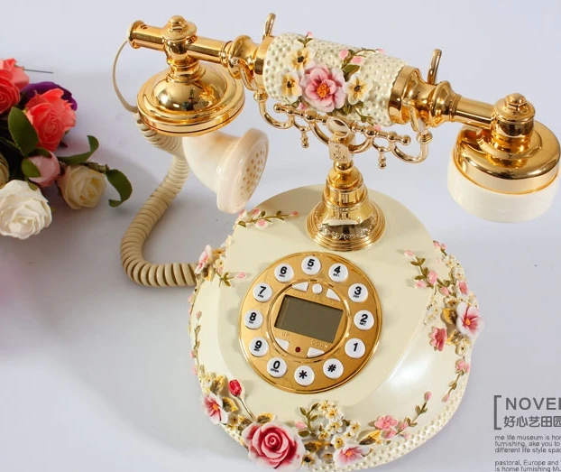 Винтажный Настольный телефон с SIM картой|telephone phone|antique telephonevintage telephone |