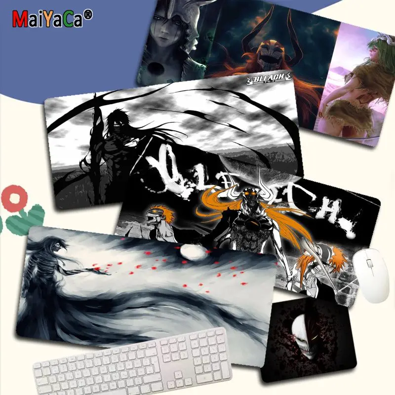 

Bleach Anime Non Slip PC Large Sizes DIY Custom Mouse Pad Mat Size For Desk Mat For CSGO Game Player Desktop PC Computer Laptop