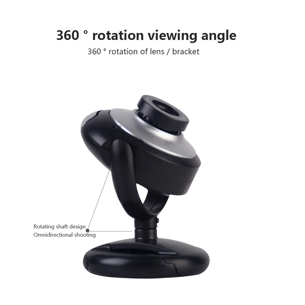 USB HD веб камера с микрофоном ночным видением для ПК ноутбука видеозвонков