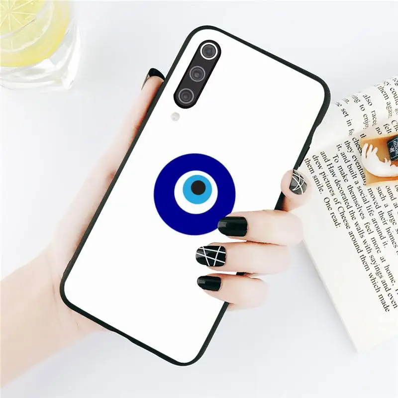 

Evil Eye Illustrations aesthetics Phone Case For Xiaomi Redmi note 7 8 9 t k30 max3 9 s 10 pro lite funda coque