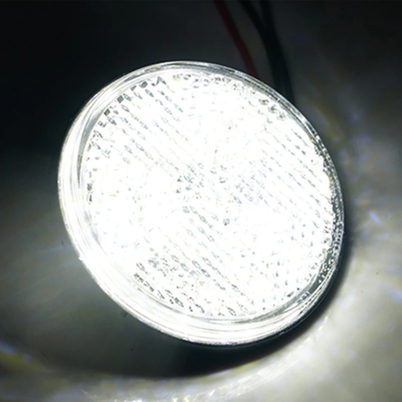 2 шт. мотоциклетные поворотники 24SMD задний тормозной светильник s E4 стоп-сигналы ATV светодиодный отражатели/боковой Предупреждение ющий светильник для грузовика