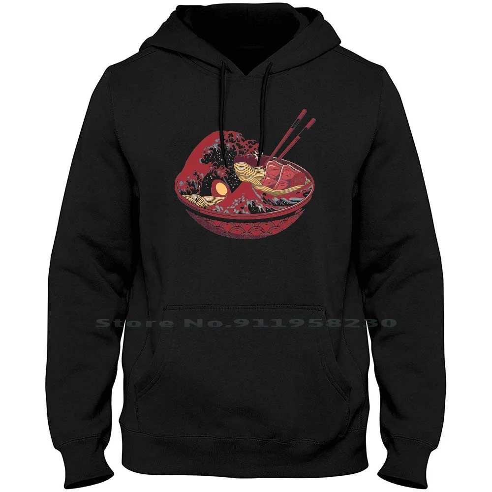 

Great Ramen Wave Men Women Hoodie Pullover Sweater 6XL Big Size Cotton Music Humor Great Wave Ram Fun Eat Ra Ny Me Am Funny