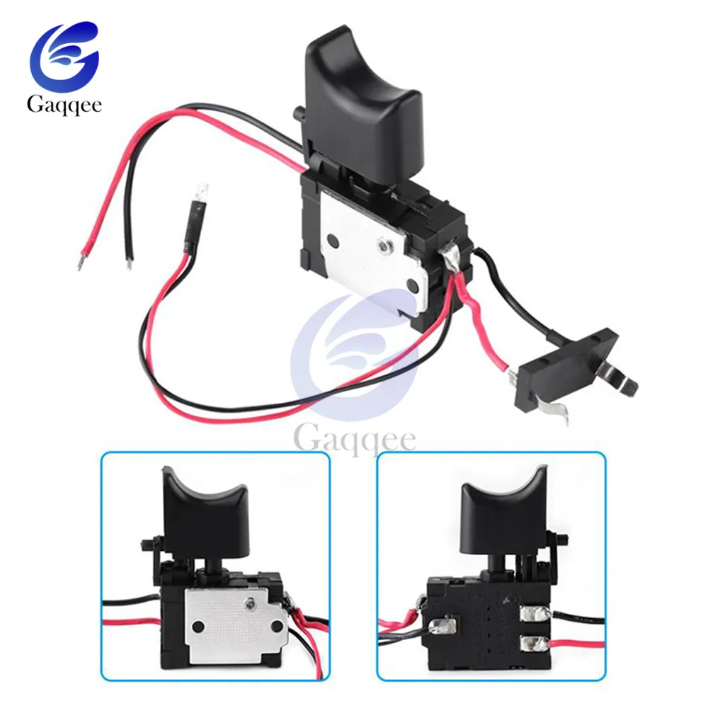 DC 7 2 в-24 в 16A электрический сверлильный контроллер переключатель литиевая батарея