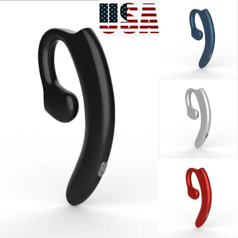 Костная проводимость Bluetooth гарнитура с одним ухом беспроводной наушник зацепкой
