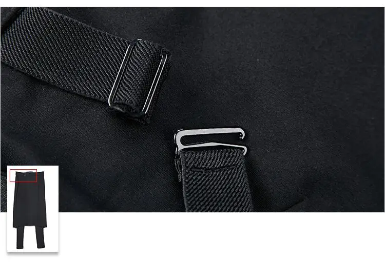 

2021 Spring Autumn Women Pants High Stretch Black Fake Two Pieces Pencil Skirt Pants Female Fashion Trousers Streetwear WP24