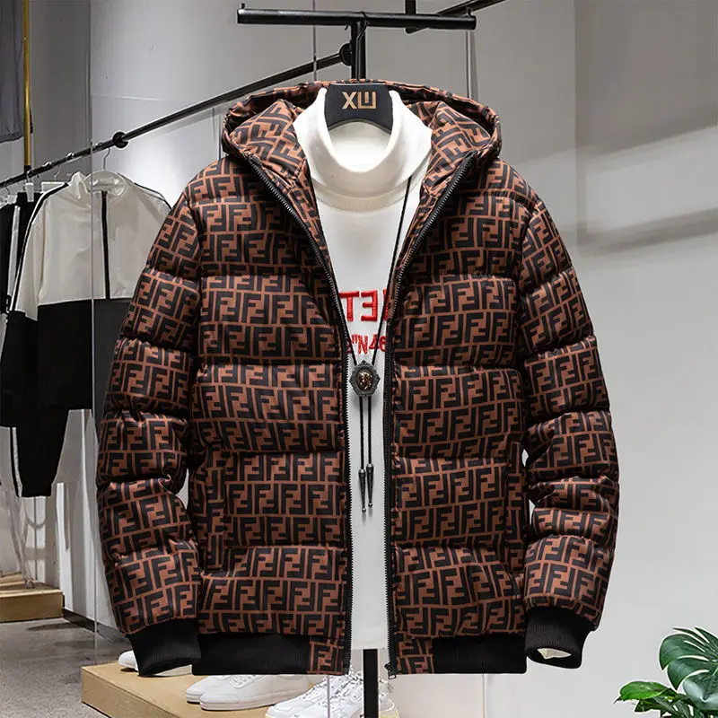 

Winter coat men's short men's cotton clothes thickened men's winter cotton padded jacket and down jacket