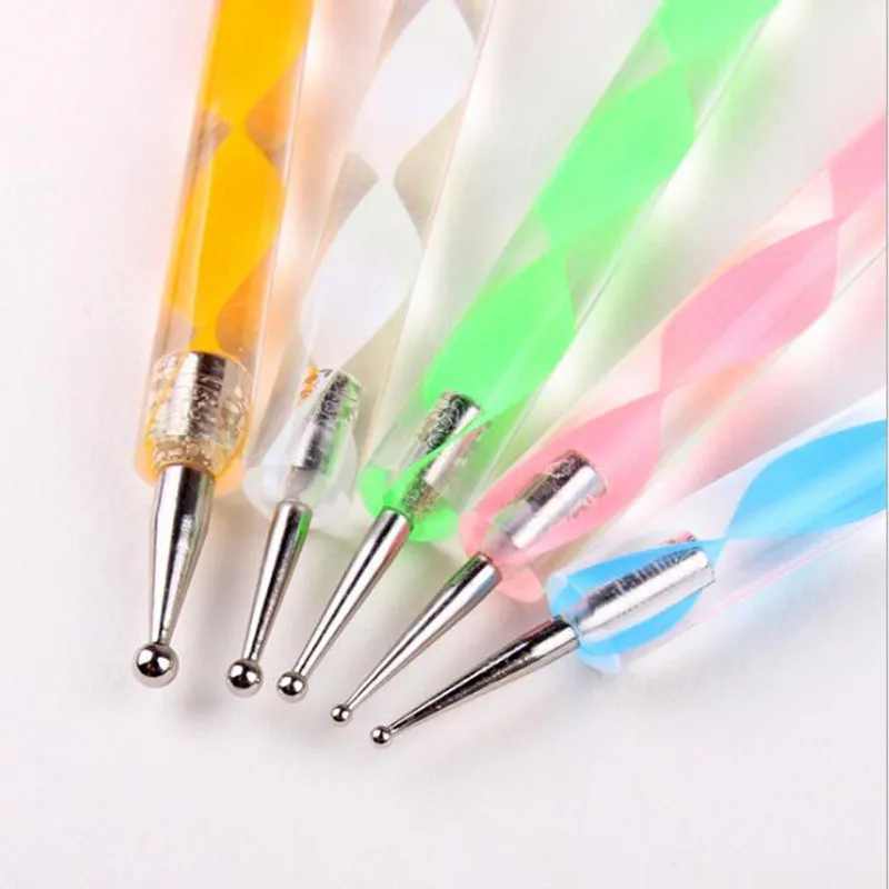 5 шт. спиральная ручка для вдавливания новые инструменты скульптуры с двойной