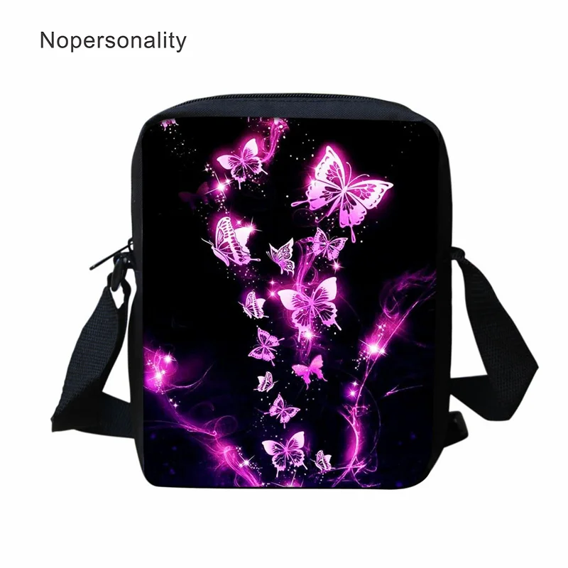 Школьная сумка Nopersonality для девочек, цветная сумка с принтом бабочки для школьных книг, детский школьный ранец