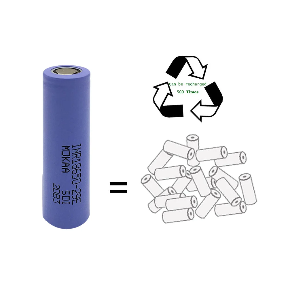 Hot Sale 18pcs 100% Original INR 18650-29E 2900mAh 10A 3.7V Rechargeable Battery 18650 Batteries High Drain With Flat Top Safety |