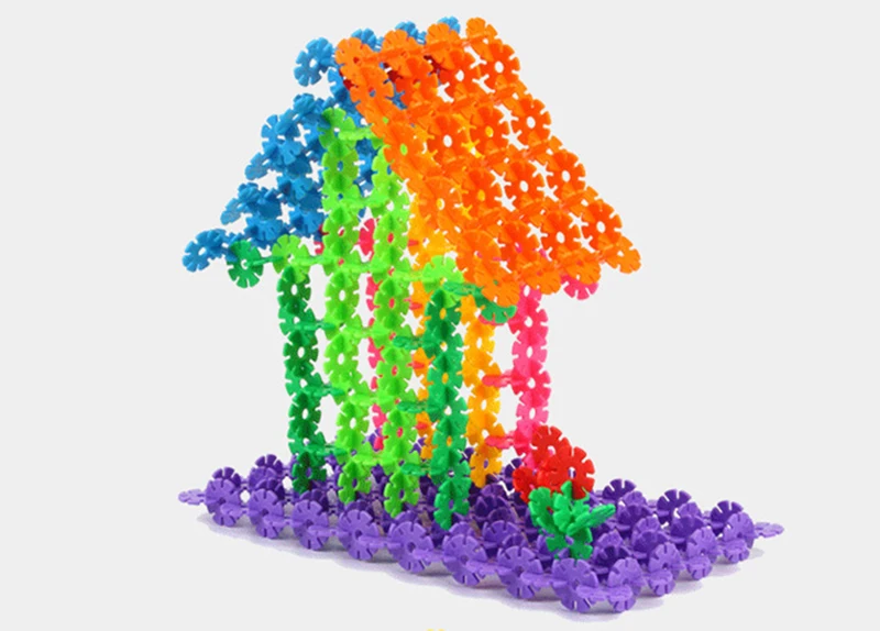 Многоцветные строительные блоки, кирпичный Снежный блок, сборка совместима с брендовыми игрушками, детские развивающие обучающие игрушки