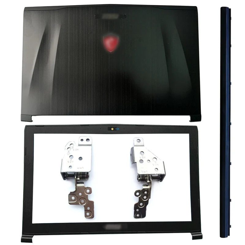 

NEW Laptop LCD Back Cover/Front Bezel/Hinges/Hinges Cover For MSI GE62 GE62MVR GE62VR MS-16J1 MS-16J2 MS-16J3