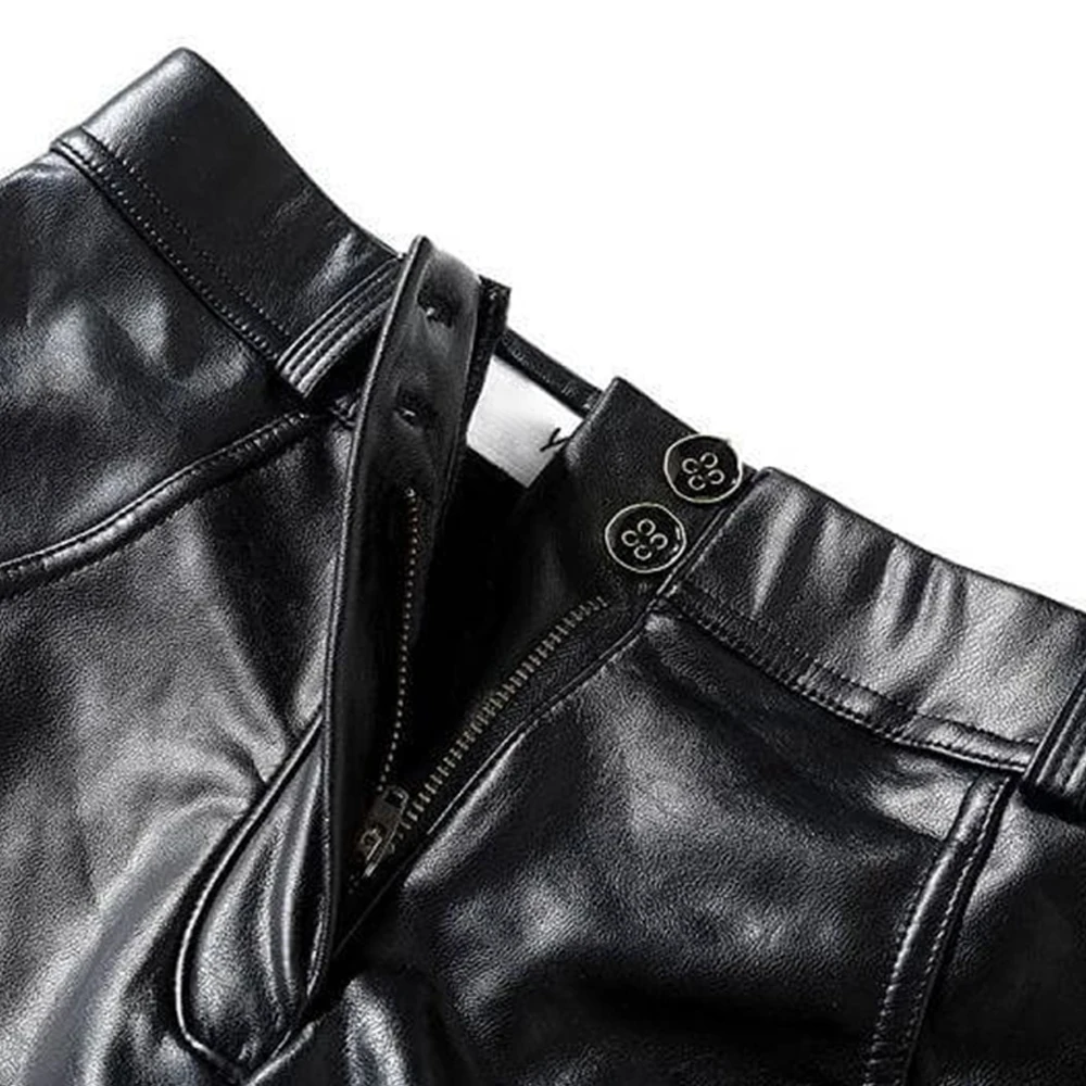 

Melody Black Faux Leather Pants Plus Size Leggings Yoga Pants Stretchable Shapewear Compression Super Push Up Sports Pants