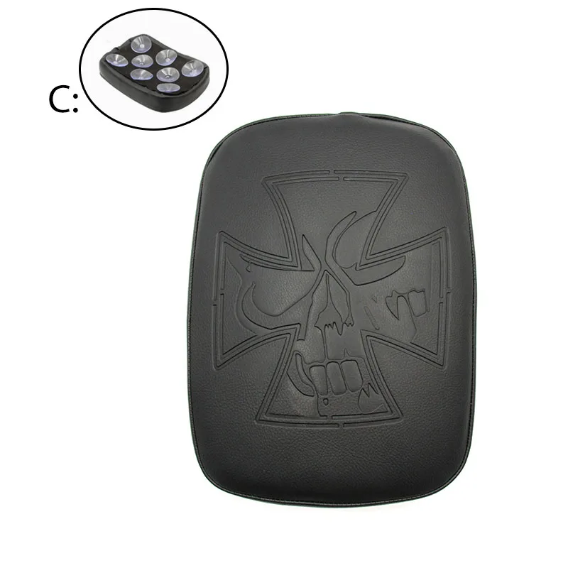 Подушка заднего пассажирского сиденья для мотоцикла подушка на присоске Harley /Dyna