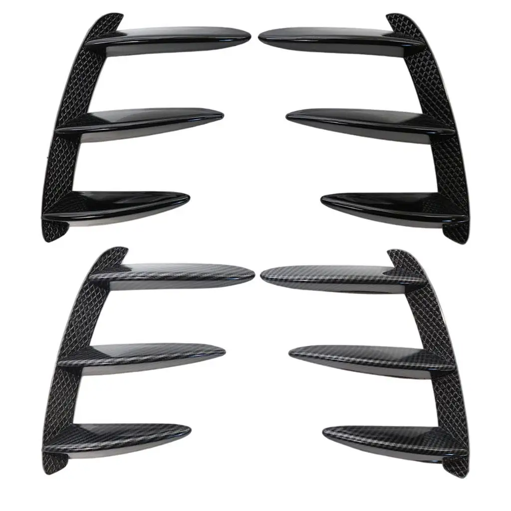 

Car ABS Rear Bumper Splitter Canards Vent Trims for A250 A45 AMG Premium