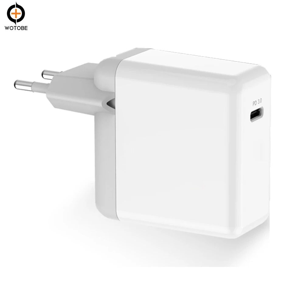 PD 45W QC3.0 зарядное устройство адаптер питания TYPE-C usb-c тканый кабель для передачи данных, для xiaomi MacBook/DELL XPS 12/13/Samsun/Pixel XL iPhone 11/X