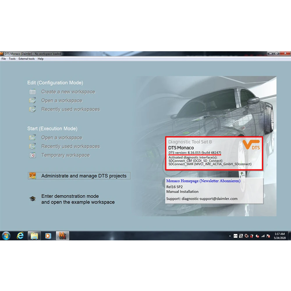 Диагностическое программное обеспечение V2021.03 для MB Star C4 C5 C6 Xen Try Dts ccc Das Vediamo WIS HHT WIN
