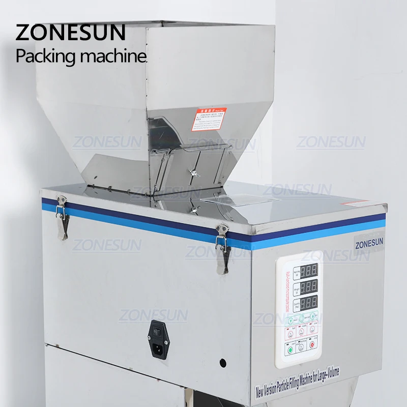 ZONESUN пищевой стеллаж машина для расфасовки сыпучих веществ порошок зерна риса