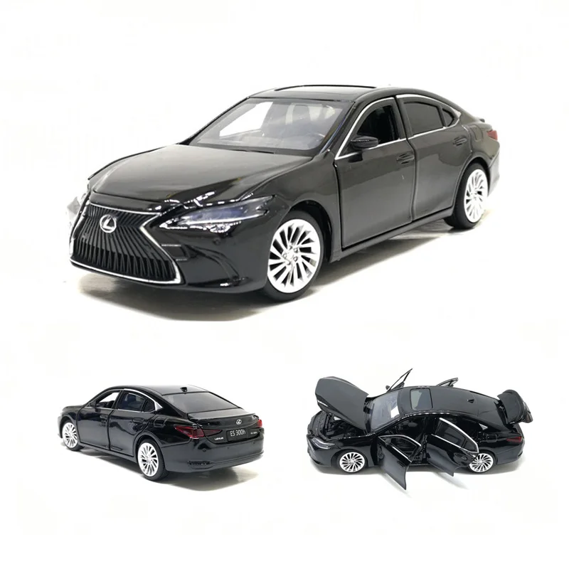 

New Arrival 1/32 2021 3 Colors Lexus ES300 Luxury Diecast Model Car Toys With Sound Light Car Gifts Collection Free Shipping