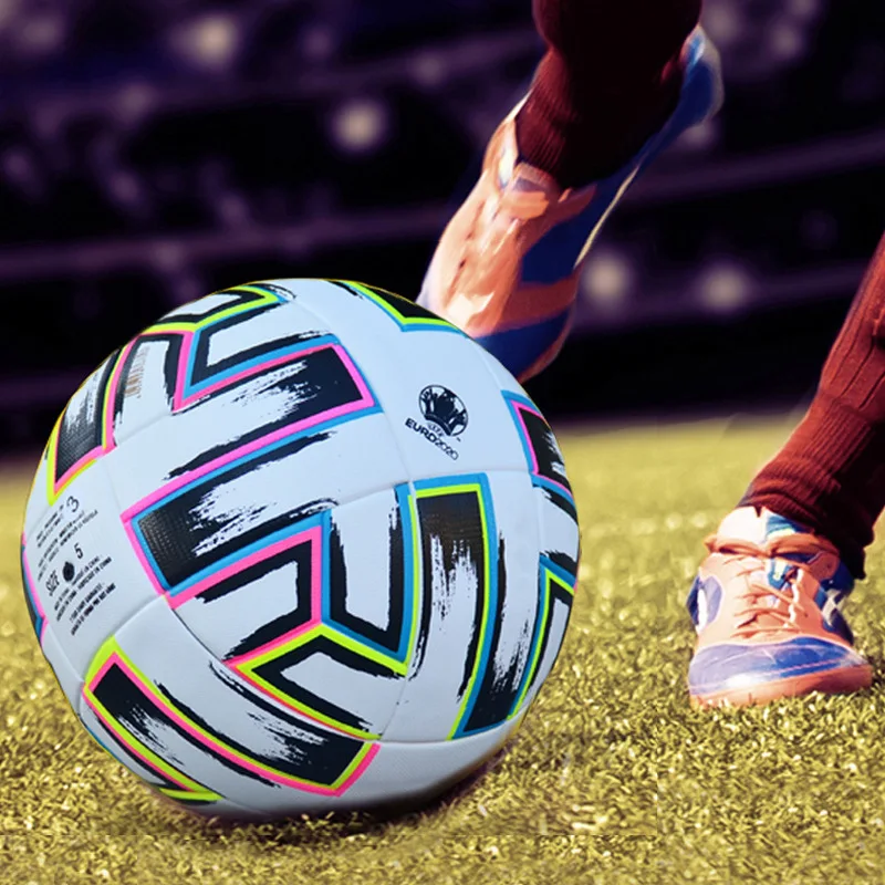 

Новый футбольный мяч, оригинальный мяч, размер 5, профессиональные тренировочные футбольные мячи из полиуретана, спортивные матчи, Футбольн...
