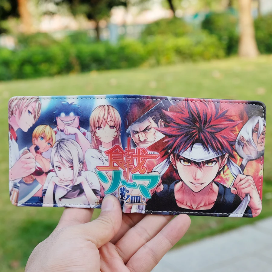 Аниме еда войны! Shokugeki no Soma Yukihira soma монета из искусственной кожи кошелек сумка