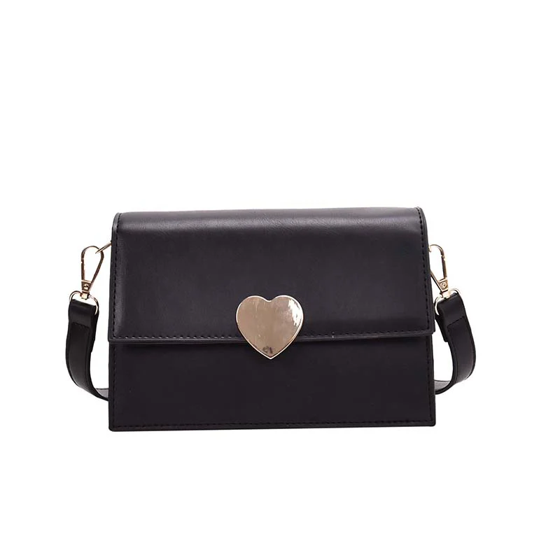 

Retro Fashion Female Square Crossbody Bag 2019 New High quality PU Leather Women's Designer Handbag Chain Shoulder Messenger Bag