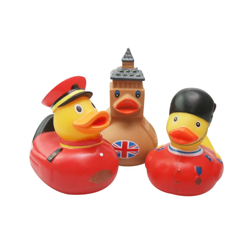 Игрушка в стиле Big Ben для ванной плавающая утка разминания детская ванна купания