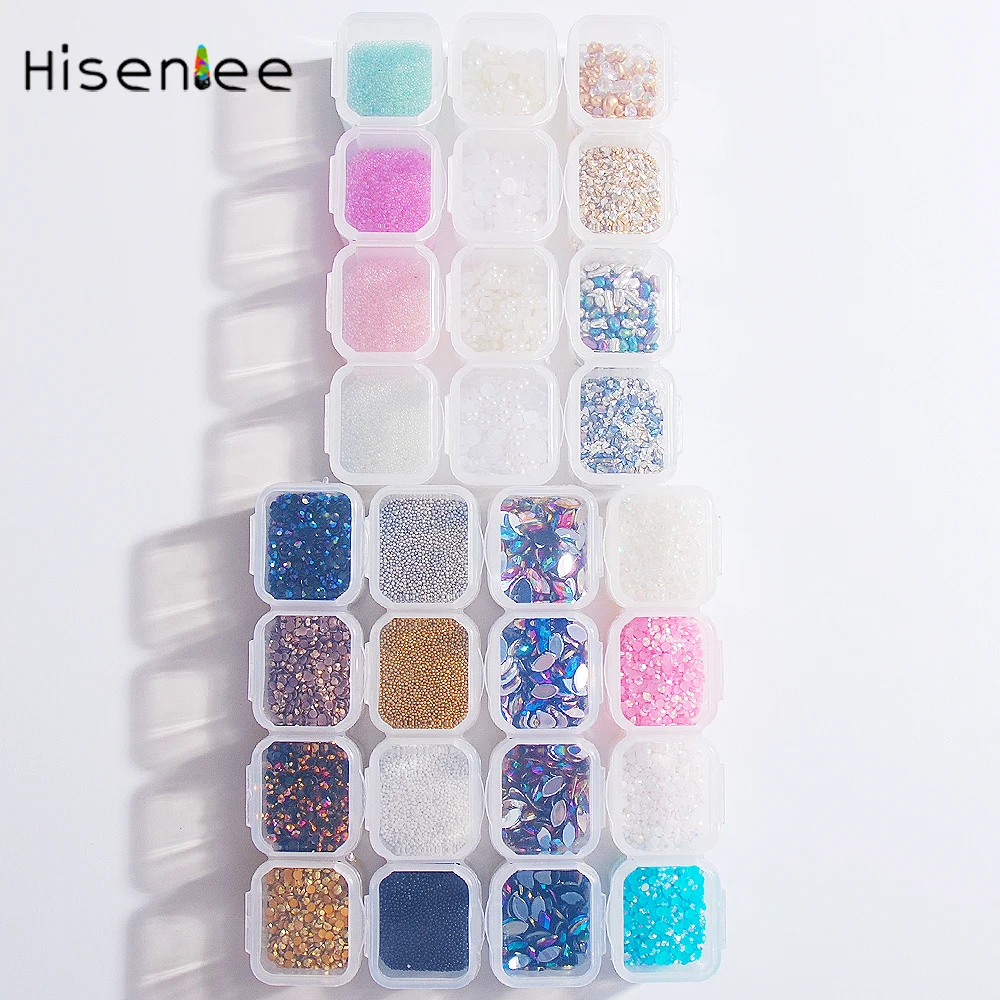 

Новый четырехцветный стеклянный каучук Стразы 3D очаровательные самодельные Украшения для дизайна ногтей аксессуары для украшения