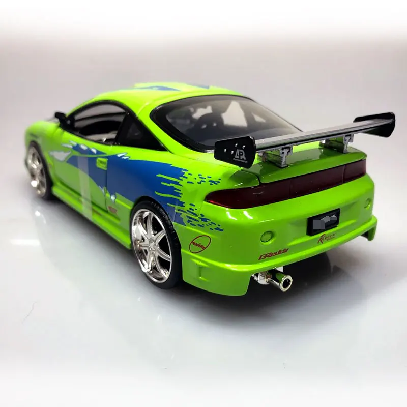 JADA 1/24 весы серии фильмов модель игрушка автомобиля Mitsubishi Eclipse литья под давлением