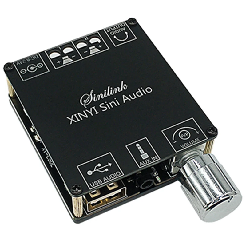 2X XY-C50L MINI Bluetooth 5 0 беспроводной аудио цифровой усилитель мощности стереоплата 50Wx2 3