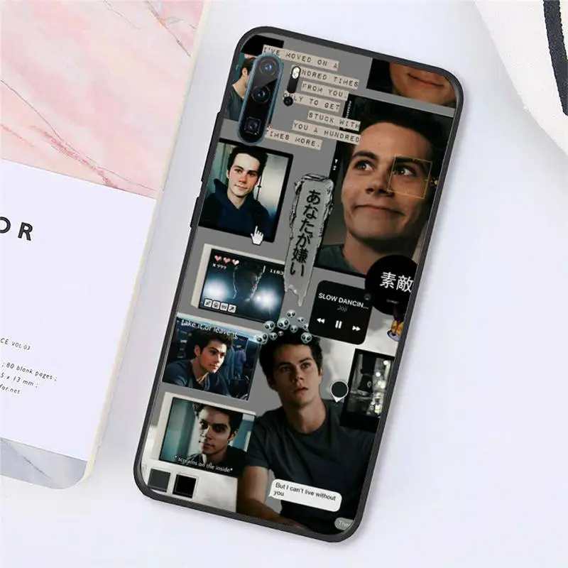

Dylan O'Brien Teen Wolf cool Phone Case For Huawei honor Mate P 10 20 30 40 Pro 10i 9 10 20 8x Lite Y91C V17 6.38 6.44
